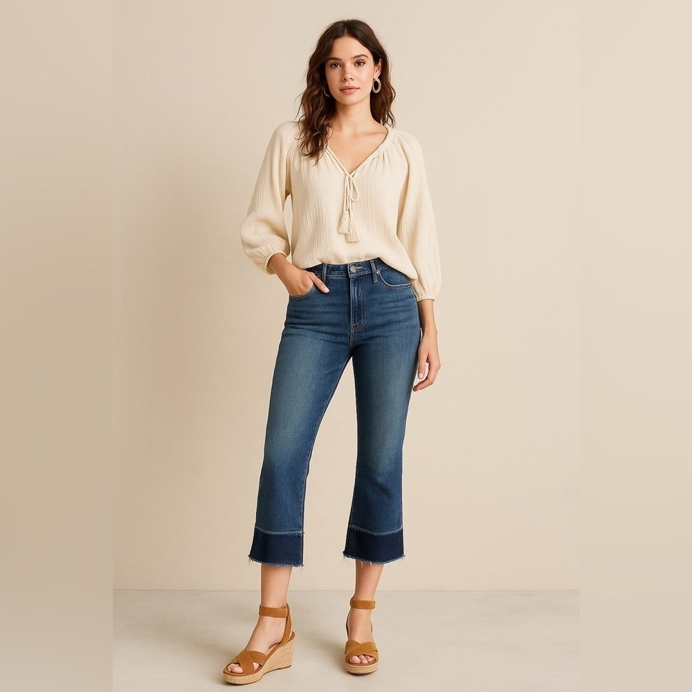 Joe's Jeans Dark Blue Straight Leg Women's Jeans